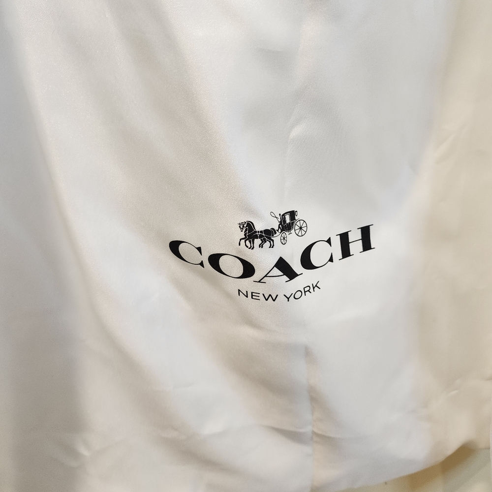 Coach White Large Dusty Storage Bag - Picture 2 of 7